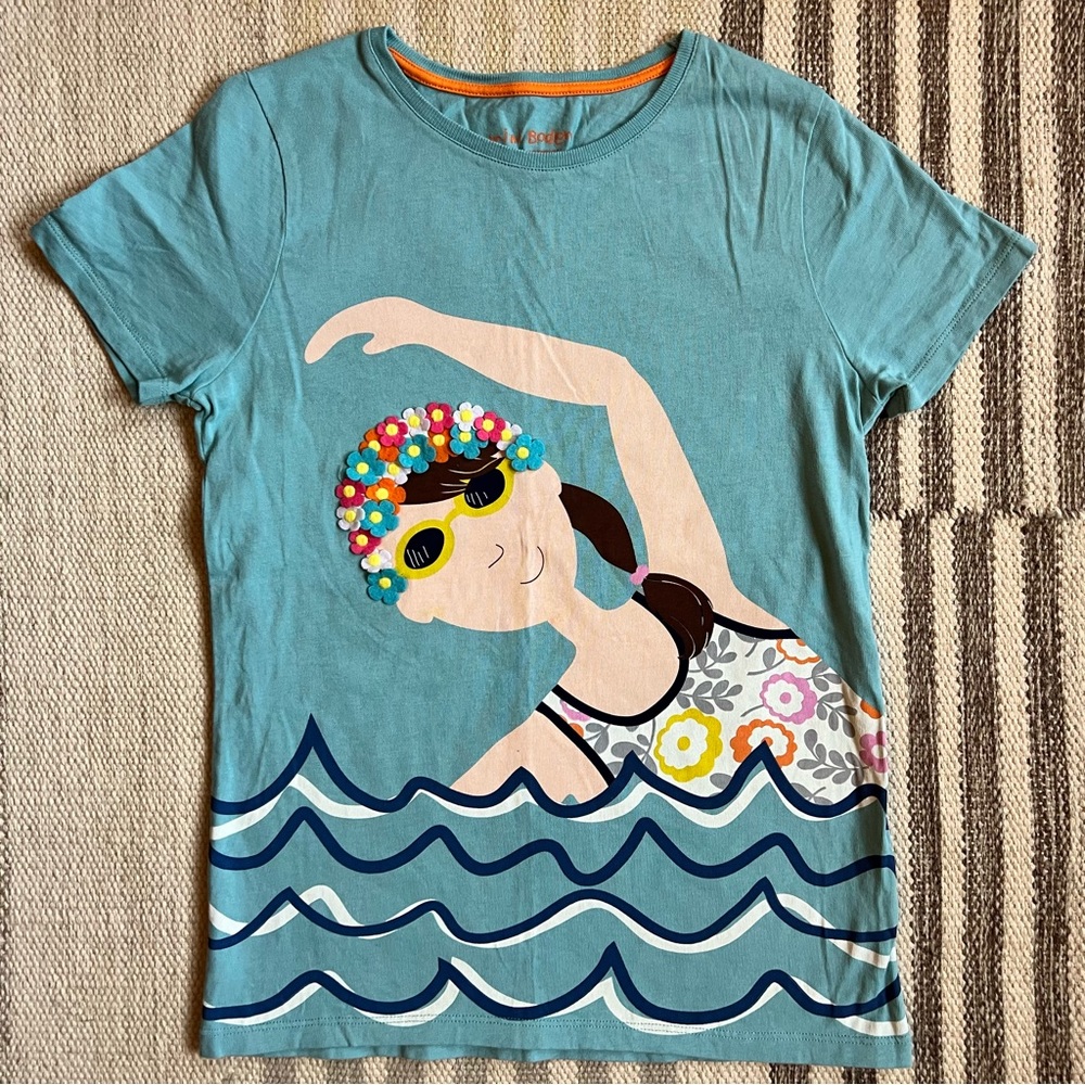 [boden] appliqué shirt